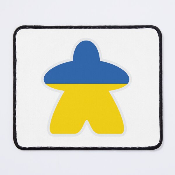 Item preview, Ukraine Meeple designed and sold by brainthought.