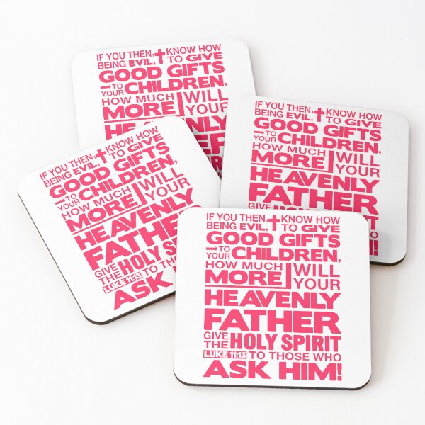 Item preview, Luke 11:13 Good Gifts To Your Children designed and sold by plushism.