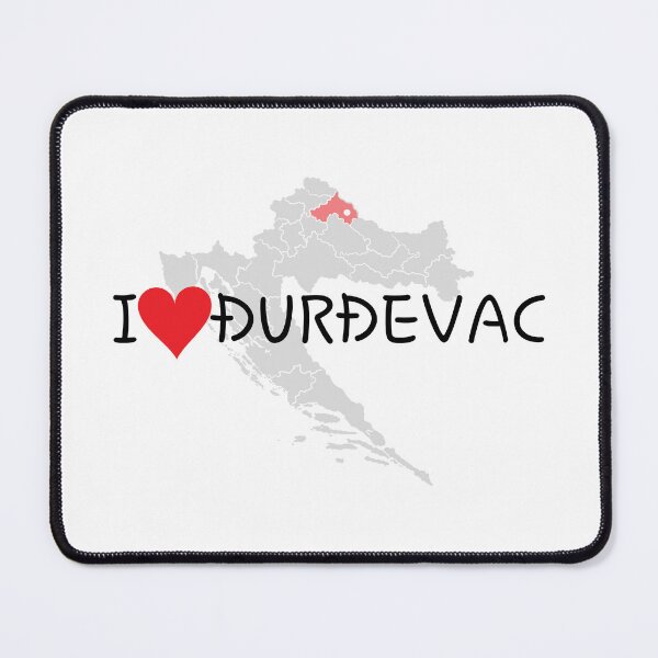 Item preview, "I Love Đurđevac" designed and sold by MC Art Studio.
