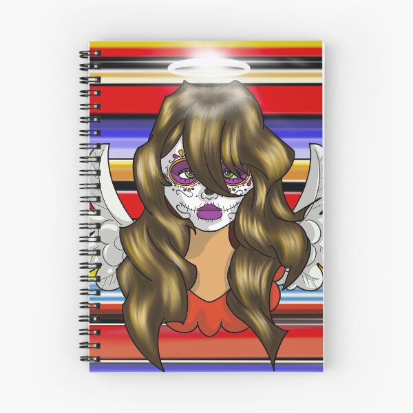 Item preview, Angel sugar skull designed and sold by KabronX.
