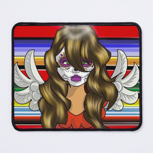 Item preview, Angel sugar skull designed and sold by KabronX.