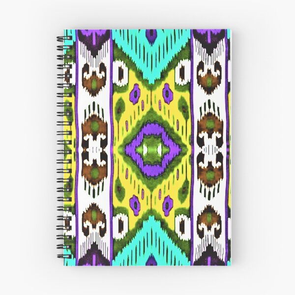 Item preview, Uzbek Ikat colorful designs ikat patterns, Uzbek Ikat designs designed and sold by LeFabriqueOuz.
