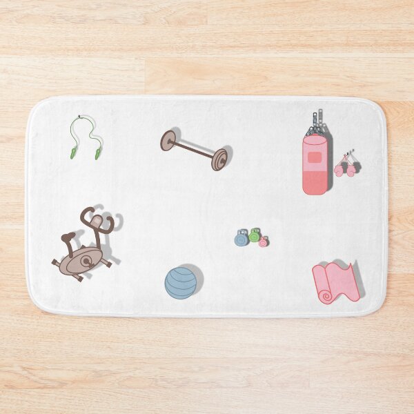 Item preview, Pastel gym stuff design  designed and sold by Martapp.