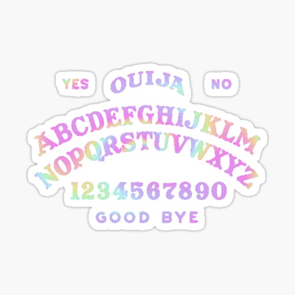 Ouija vinyl sticker set, Spiritual stickers online, Pahis.fi