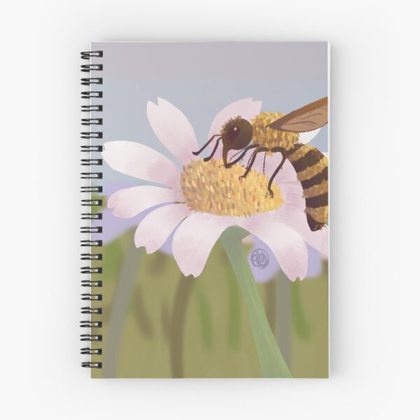 Item preview, Bee on flower designed and sold by Puffette.