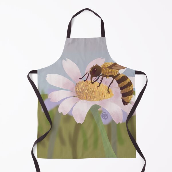 Item preview, Bee on flower designed and sold by Puffette.