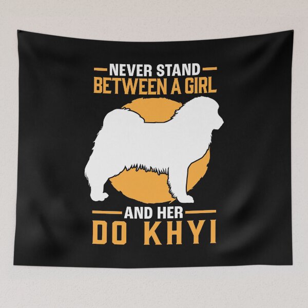 Item preview, Girl with Do Khyi Tibetan Mastiff Tibetan Mastiff designed and sold by madgrfx.