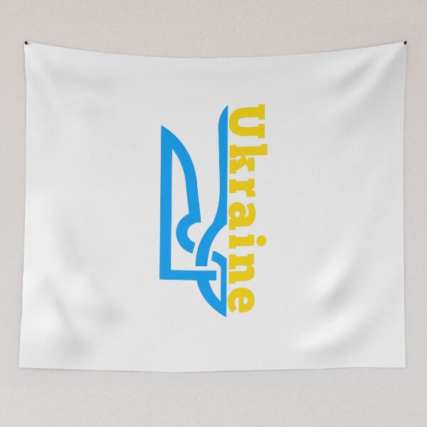 Item preview, Ukraine - Coat of arms Flag Ukrain blu and yellow designed and sold by PepleOfUkraine.
