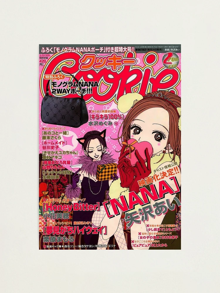 NANA ポスター NANA Manga Black Stones Poster Art Badge Classic Anime