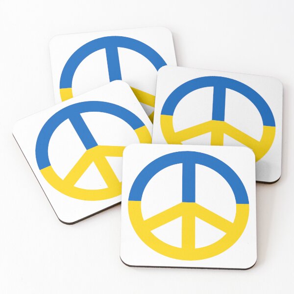 Item preview, Peace Sign Ukraine designed and sold by nikolae.