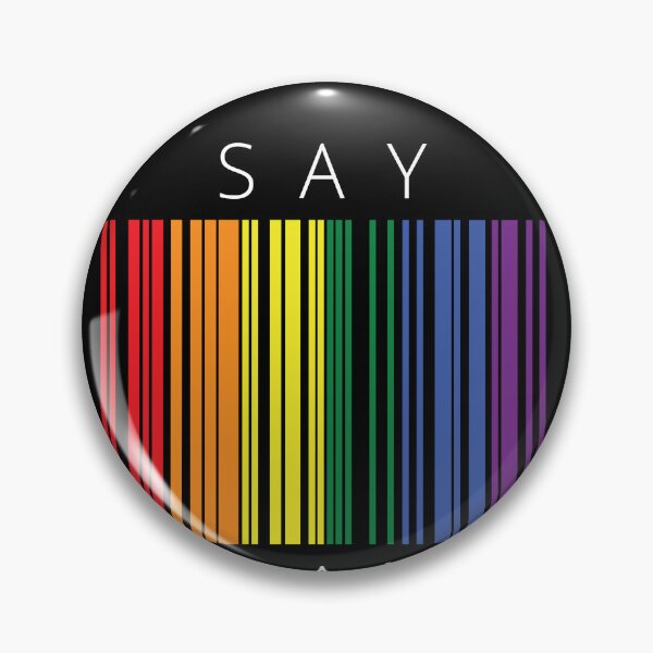 Item preview, Say Gay Barcode designed and sold by koenluipaard.
