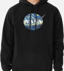 Nasa Logo Van Gogh Pullover Hoodie