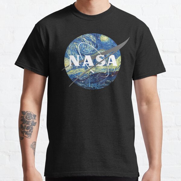 Nasa Logo Van Gogh Classic T-Shirt