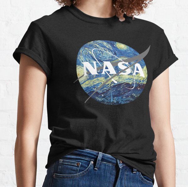 Nasa Logo Van Gogh Classic T-Shirt