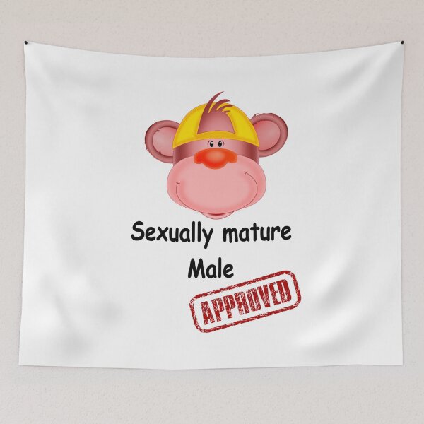 Item preview, Fantasy Sexually Immature Monkey Approved designed and sold by NovawayDirect.