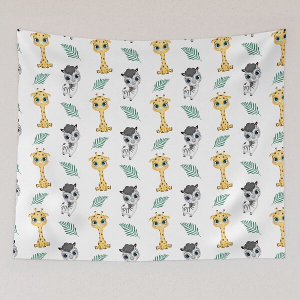 Item preview, giraffes and zebras animated designed and sold by Proud Pro Gifts.