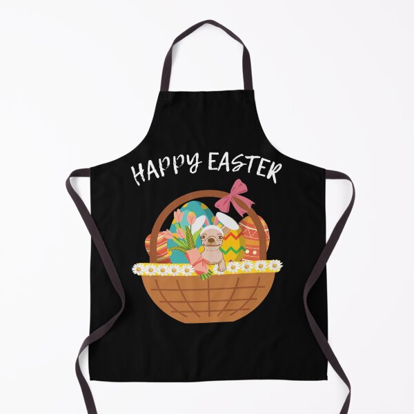 Item preview, Easter Chihuahua Puppy With Easter Basket designed and sold by BronikowskiART.