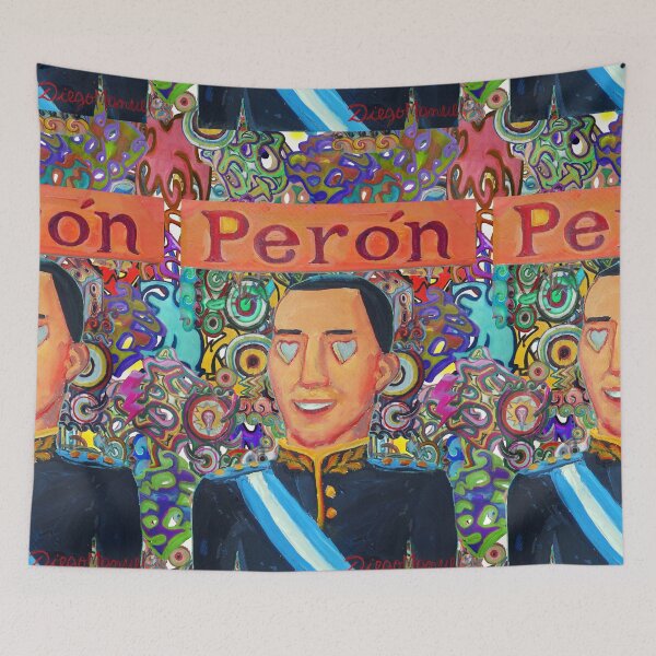 Item preview, Perón and graffiti  designed and sold by Diego Manuel Rodriguez.