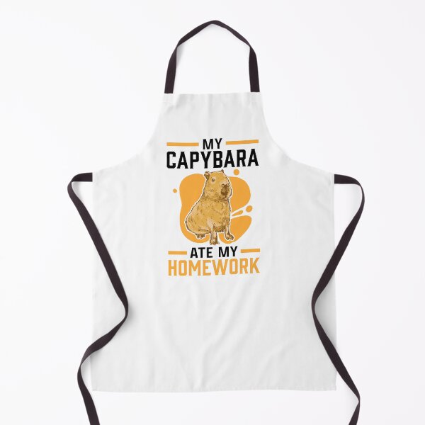 Item preview, Capybara homework eaten capybara designed and sold by madgrfx.
