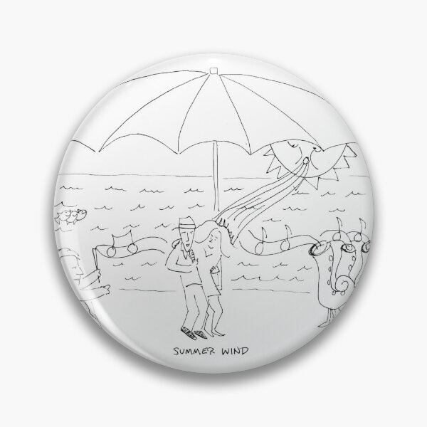 Item preview, Song Cartoon - Summer Wind designed and sold by fred rosenthal.