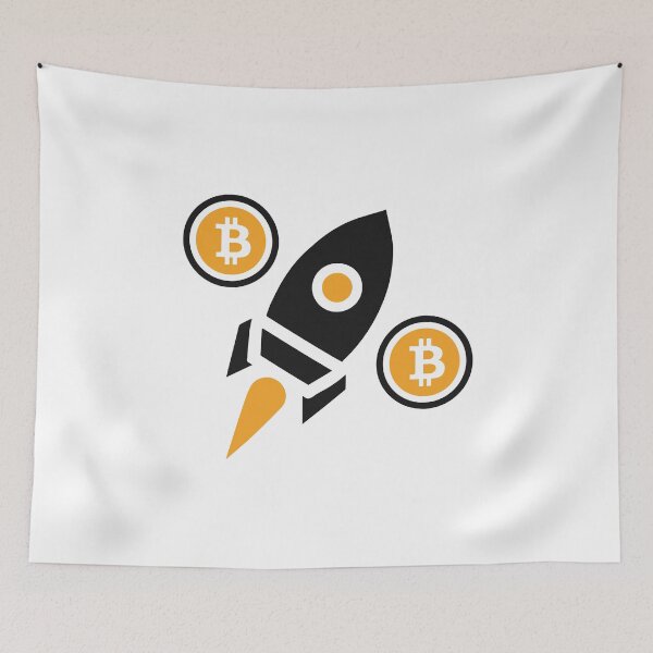 Item preview, Bitcoin Rocket (BTC) Cryptocurrency designed and sold by Sucryptoz Store.