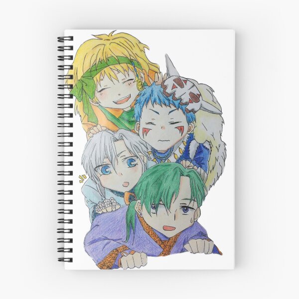 Item preview, dragons akatsuki no yona designed and sold by Victoria Plata Ramos.