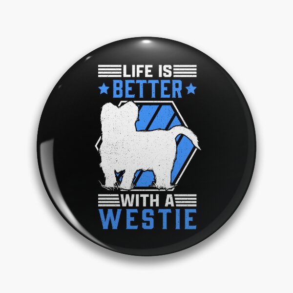 Item preview, Better with West Highland White Terrier Westie designed and sold by madgrfx.