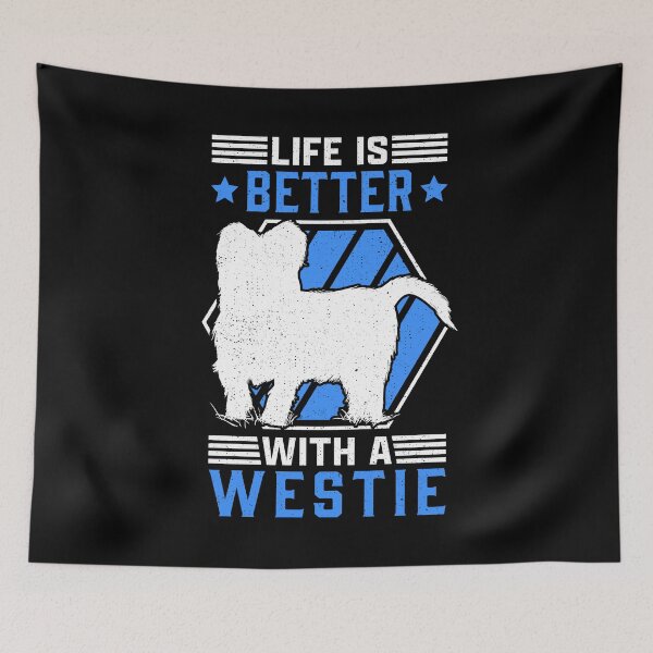 Item preview, Better with West Highland White Terrier Westie designed and sold by madgrfx.