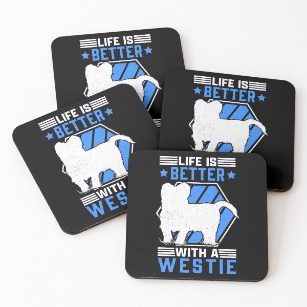 Item preview, Better with West Highland White Terrier Westie designed and sold by madgrfx.
