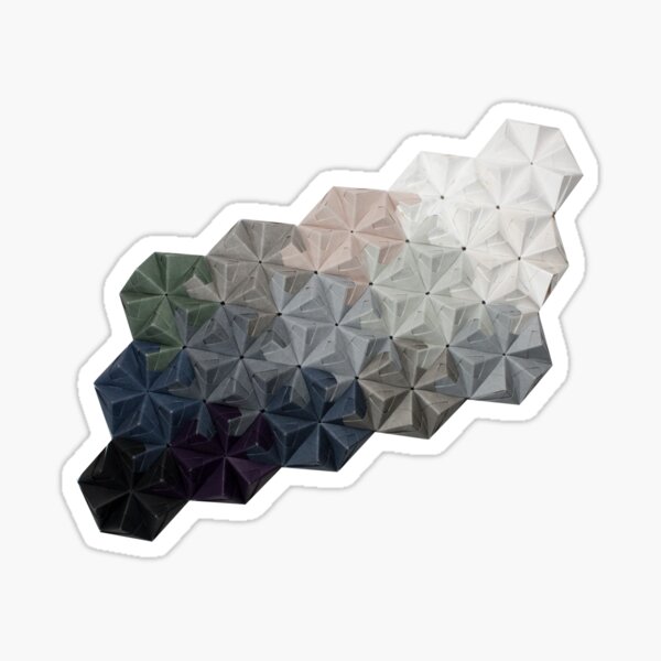 Origami One-Two-Oh Sticker