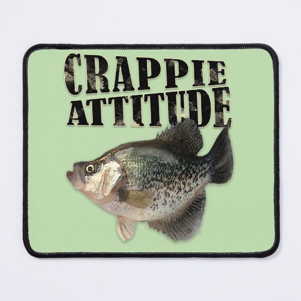 Item preview, Crappie Attitude Funny Fishing designed and sold by FishHuntLife.