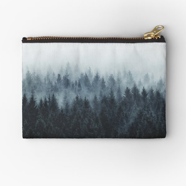 High And Low Zipper Pouch