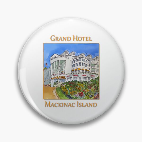 Item preview, Grand Hotel in Mackinaw Island, Michigan - WelshDesigns designed and sold by welshdesigns.
