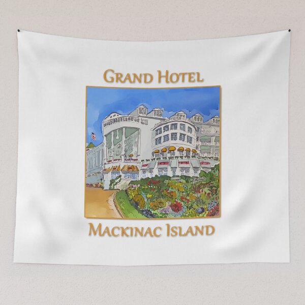 Item preview, Grand Hotel in Mackinaw Island, Michigan - WelshDesigns designed and sold by welshdesigns.