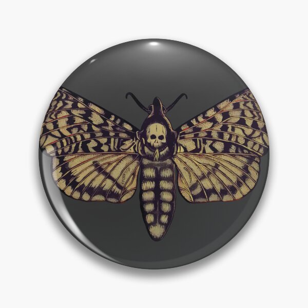 Item preview, Deaths Head Moth - Hands Drawn, Pen & Ink designed and sold by jesseladret.