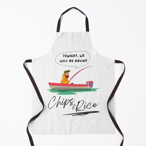 Item preview, Tonight we will be having chips and rice fishing designed and sold by 133DandC.