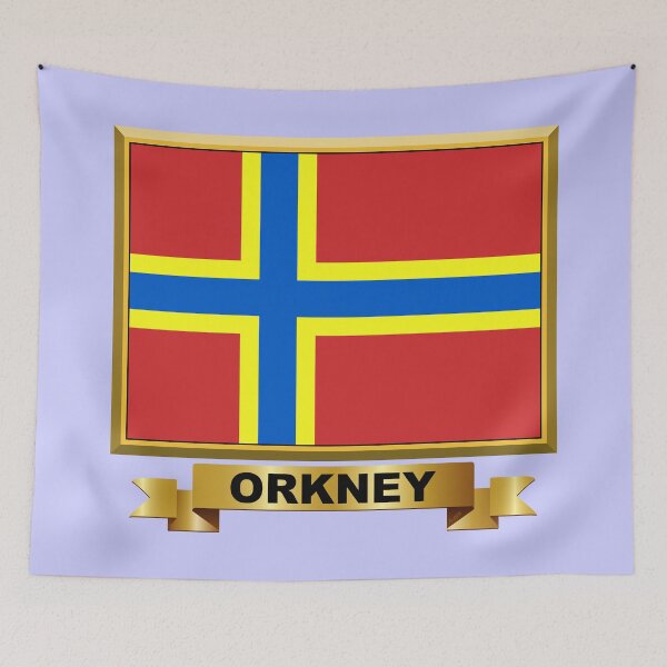 Item preview, ORKNEY Flag Gifts, Masks, Stickers & Products (6) designed and sold by mpodger.