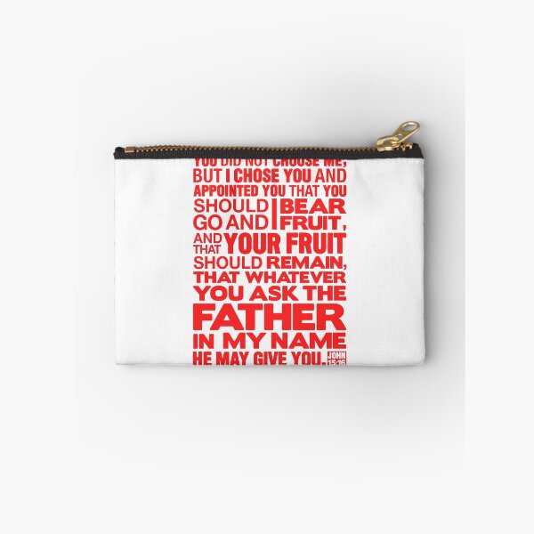Item preview, John 15:16 Ask The Father In My Name designed and sold by plushism.