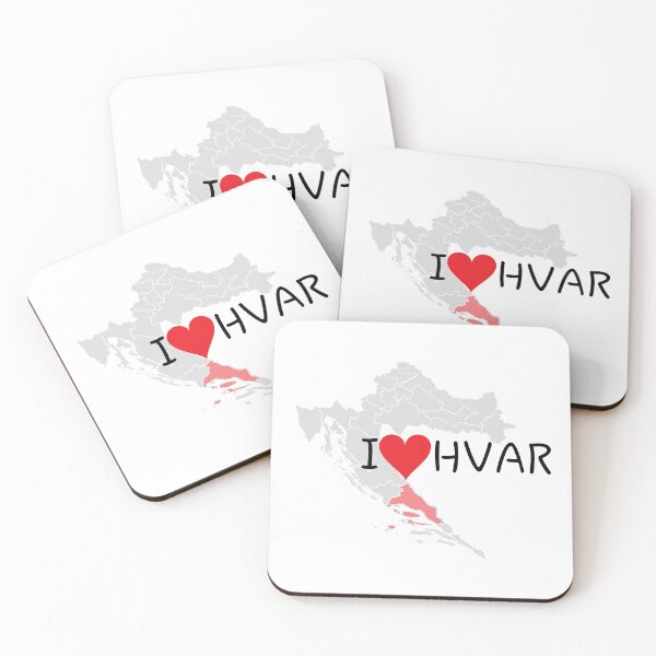 Item preview, "I Love Hvar" designed and sold by MC Art Studio.