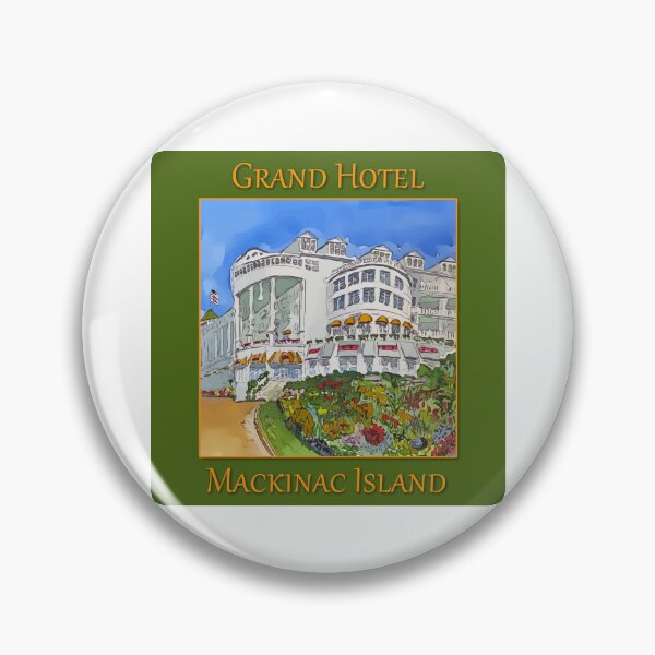 Item preview, Grand Hotel in Mackinaw Island, Michigan - WelshDesigns designed and sold by welshdesigns.