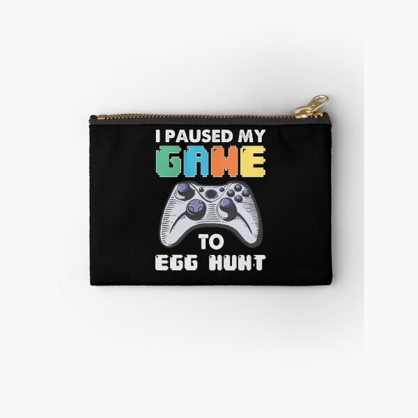 Item preview, Funny Happy Easter Day Paused my Game to Egg Hunt designed and sold by tjred01.