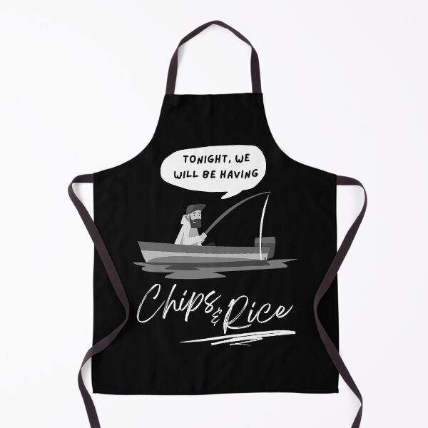 Item preview, Tonight we will be having chips and rice fishing designed and sold by 133DandC.