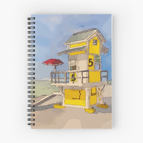Item preview, Cute lifeguard tower in Clearwater Beach Florida - WelshDesigns designed and sold by welshdesigns.