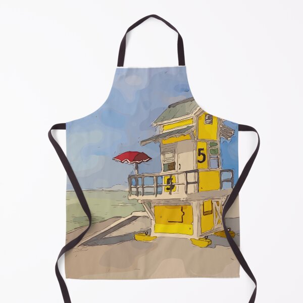Item preview, Cute lifeguard tower in Clearwater Beach Florida - WelshDesigns designed and sold by welshdesigns.