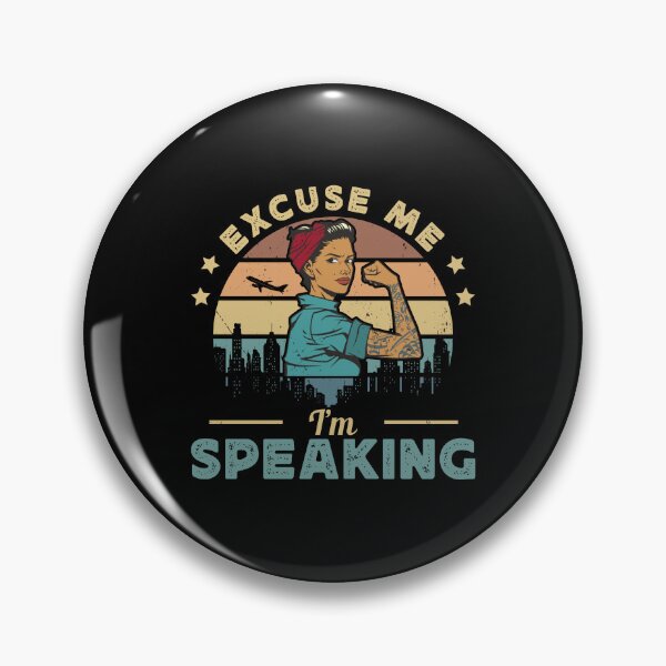 Item preview, Excuse Me I’m Speaking Debate Speaker Debating Club Woman designed and sold by StrongShirts.