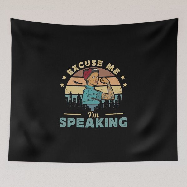 Item preview, Excuse Me I’m Speaking Debate Speaker Debating Club Woman designed and sold by StrongShirts.