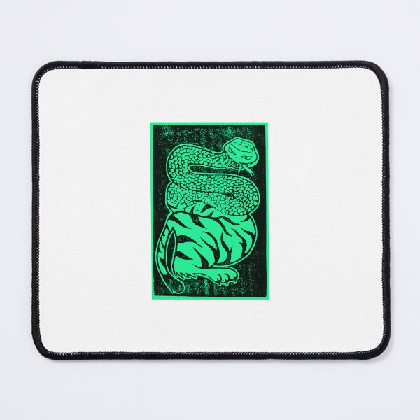Item preview, Chimera Tiger Snake- Green&Black designed and sold by artbymghalla.