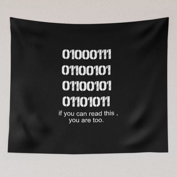 Item preview, Funny Computer Binary Code Programmer designed and sold by rachidhaz.