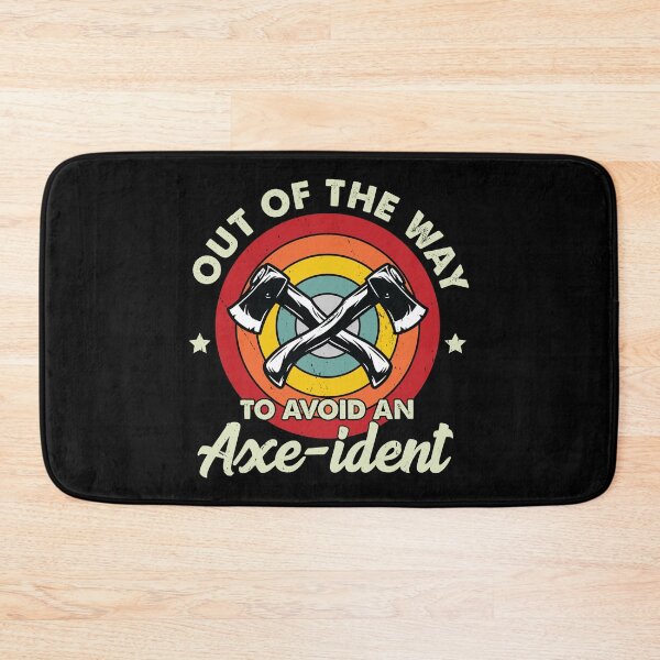 Item preview, Axe Throwing Out Of The Way Axe-Hatchet designed and sold by StrongShirts.
