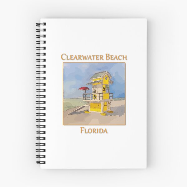 Item preview, Cute Lifequard tower in Clearwater Beach Florida - WelshDesigns designed and sold by welshdesigns.